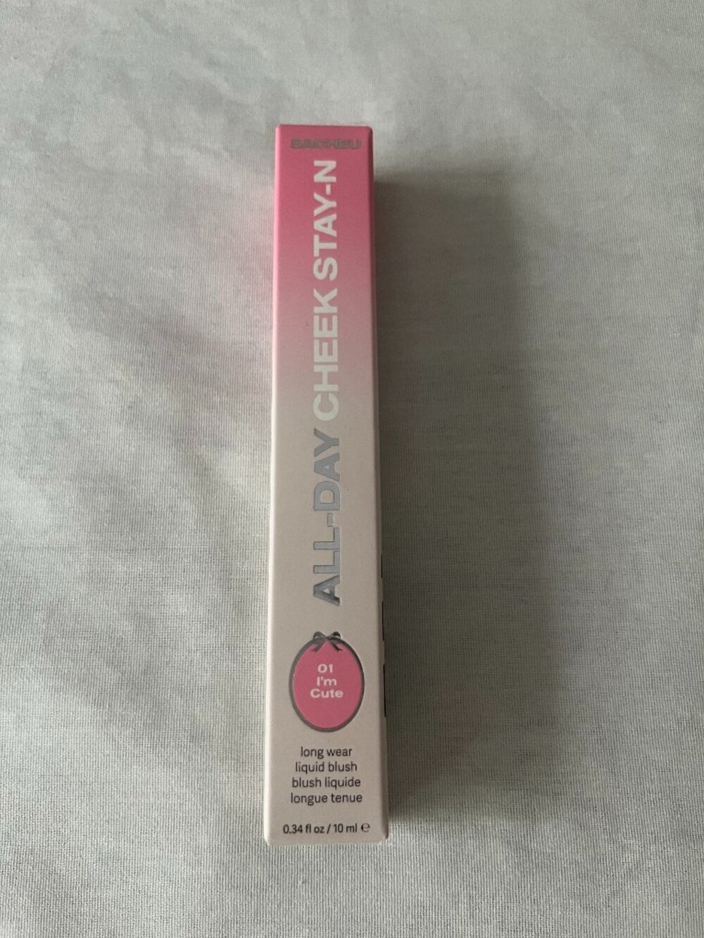 NEW in box Sacheu Beauty All-Day Cheek Stay-N 01 I’m Cute - Soft Pink